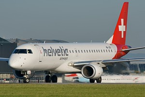 Helvetic Airways Embraer ERJ-190 HB-JVQ