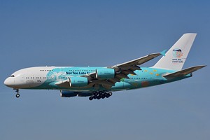 Hi Fly Airbus A380 9H-MIP