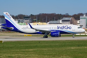 IndiGo Airbus A320 D-AUBK