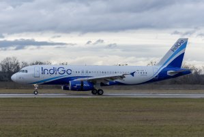 IndiGo Airbus A320 OE-LDO