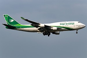 Iraqi Airways Boeing 747-400 YI-ASA