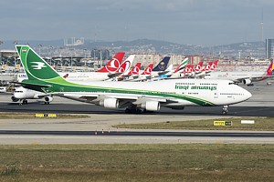 Iraqi Airways Boeing 747-400 YI-ASA