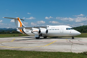 JOTA Aviation British Aerospace BAe-146/Avro RJ G-SMLA