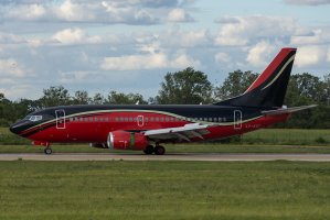 KlasJet Boeing 737-500 LY-KDT