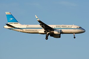 Kuwait Airways Airbus A320 9K-AKJ