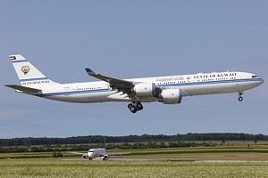 Kuwait Airways Airbus A340-500 9K-GBA