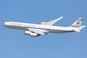 Kuwait Airways Airbus A340-500 9K-GBA