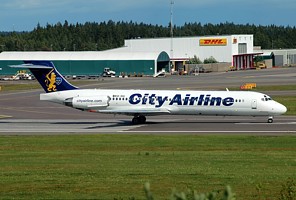 MD87 City Airline SE-DIU_1