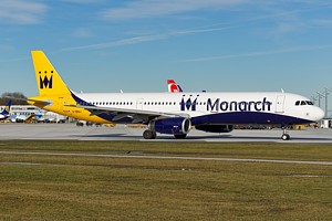 Monarch A321 G-ZBAJ