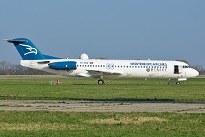 Montenegro Airlines F100 4O-AOM