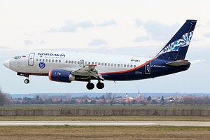 Nordavia Boeing 737-500 VP-BKV