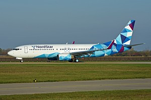 NordStar Airlines Boeing 737-800 VQ-BDN