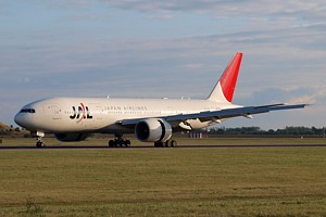 Jediný charter JAL v r. 2012