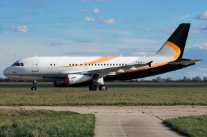 Private Airbus A319 P4-RLA