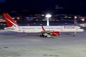 Royal Flight B757-200 VQ-BTR