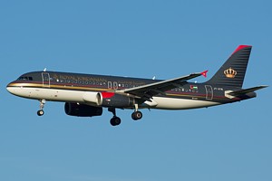 Royal Jordanian A320 JY-AYW