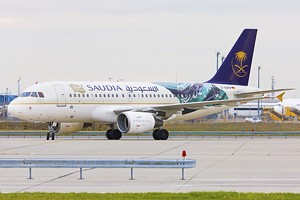 Saudi Arabian Airlines Airbus A319 D-ASPB
