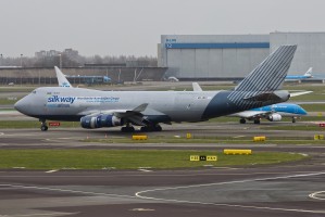 Silk Way West Airlines Boeing 747-400 4K-BCI