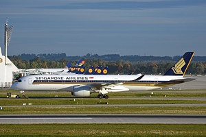 Singapore Airlines Airbus A350 9V-SMD