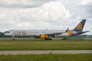 Skyline Express Airline Boeing 757-300 UR-SLB