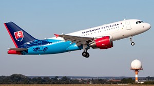 Slovak Government Flying Service Airbus A319 OM-BYK