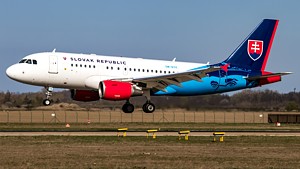 Slovak Government Flying Service Airbus A319 OM-BYK