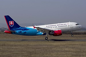Slovak Government Flying Service Airbus A319 OM-BYK