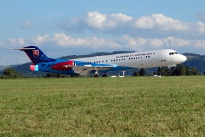 Slovak Government Flying Service Fokker 100 OM - BYB