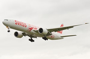 Swiss B777-300ER HB-JNA
