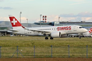 Swiss International Air Lines Bombardier CS100 HB-JBA