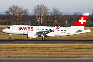 Swiss International Air Lines Bombardier CS100 HB-JBD