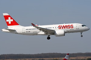 Swiss International Air Lines Bombardier CS100 HB-JBE