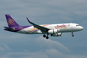 Thai Smile Airbus A320 HS-TXU