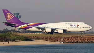 Thai Airways International Boeing 747-400 HS-TGA