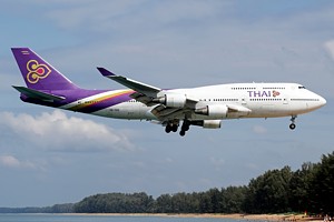 Thai Airways International Boeing 747-400 HS-TGO