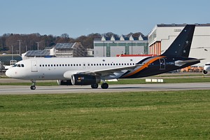 Titan Airways Airbus A320 G-POWM