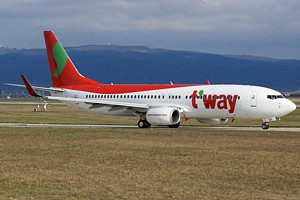T´way airlines B737-800 F-HAXL