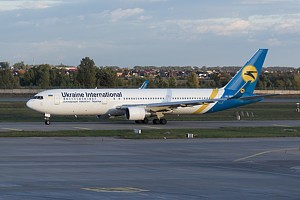 Ukraine International Airlines Boeing 767-300 UR-GEB