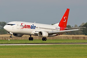 Sam Air B737-400 OM-SAA_1