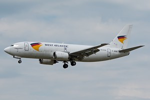 West Atlantic Boeing 737-300 G-JMCM