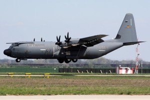 German Air Force Lockheed C-130/L-100 Hercules 55+01