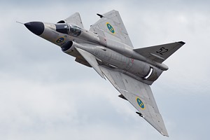 Swedish Air Force Historic Flight Saab 37 Viggen SE-DXN