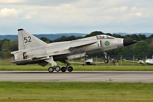 Swedish Air Force Historic Flight Saab 37 Viggen SE-DXN