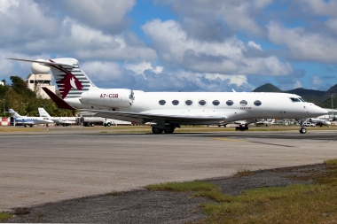 Qatar Amiri Flight Gulfstream Aerospace G-VI Gulfstream G650  A7-CGB
