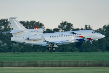 Volkswagen Air Service Dassault Falcon 7X VP-CSW